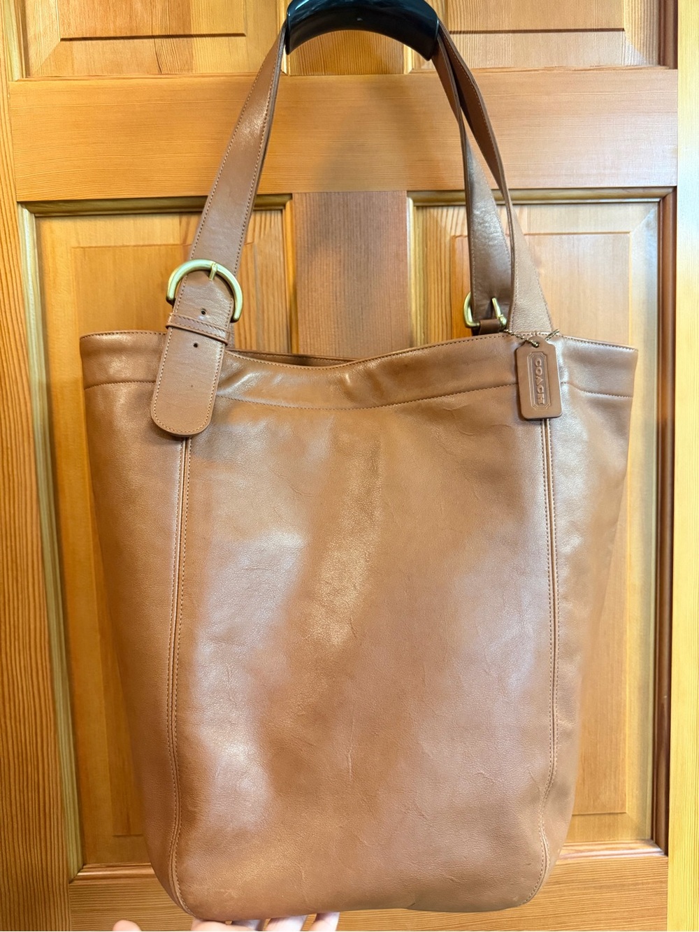 Vintage Coach Soho XL Duffle 4082 Glove Tanned Cowhide Leather Made in USA